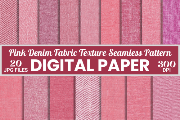 Pink Denim Fabric Texture Backgrounds: A Modern Design Essential