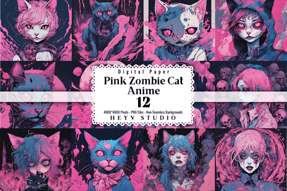 Pink Zombie Anime Cat Woman: A Guide to Kawaii Horror Aesthetics