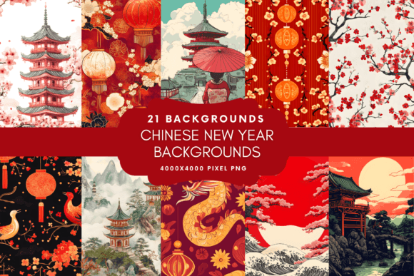 Stunning Chinese New Year Backgrounds for Festive Designs